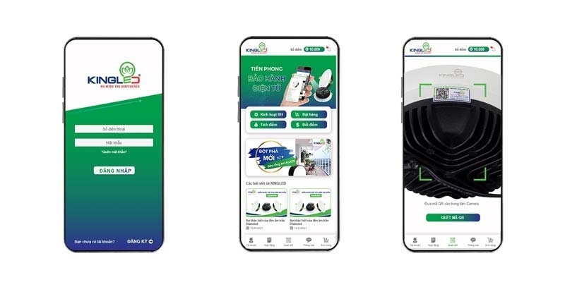 Kingled tiên phong bảo hành tại nhà cho tất cả sản phẩm chiếu sáng